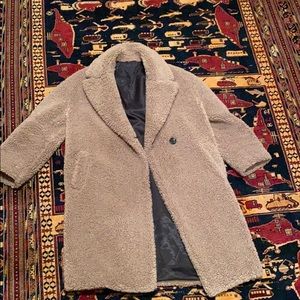 Super cute Zara Teddy Coat